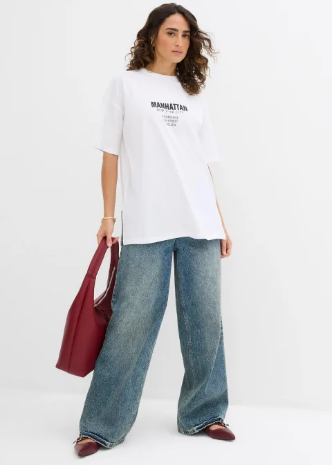T-shirt oversize 100% coton