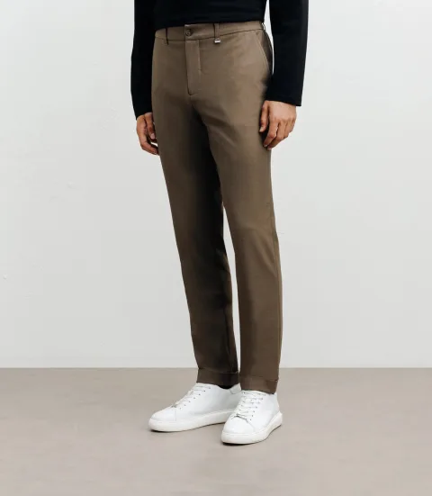 IZAC - Pantalon armuré beige
