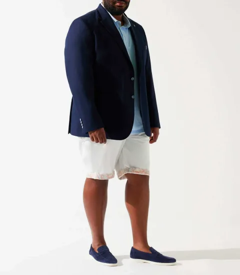 IZAC - Veste casual marine ASTIBT