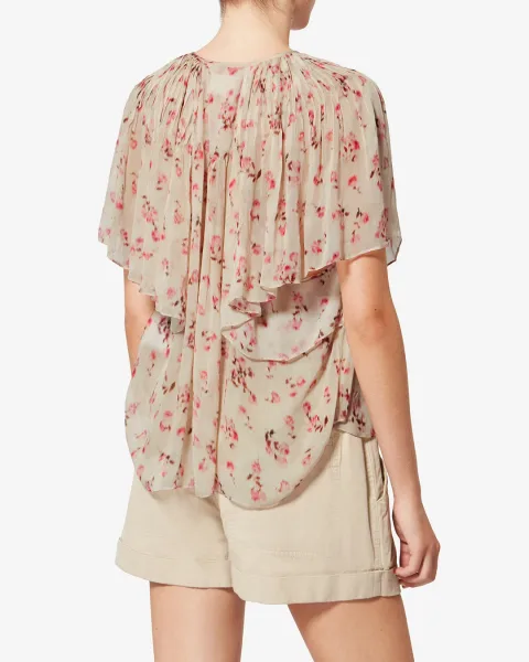 Blouse Neslya - Femme - Beige - Taille 44 - Marant Étoile