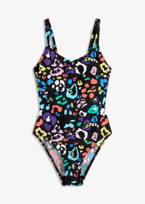 Maillot 1 pièce sculptant, maintien léger