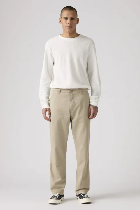 Levi's Pantalon XX Chino Relaxed Straight - Homme - Beige / True Chino Twill - 40X32