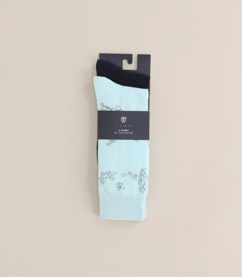 IZAC - Pack de chaussettes vertes