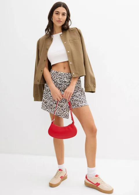 Jupe-short en interlock