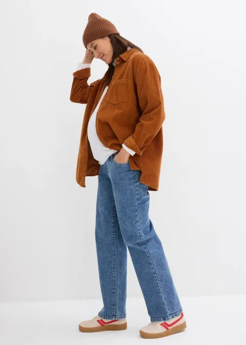Jean de grossesse en coton, Loose Fit