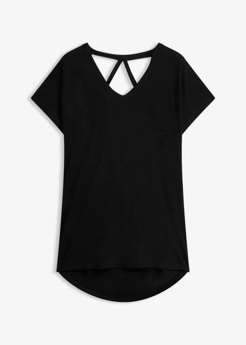T-shirt en viscose mélangée
