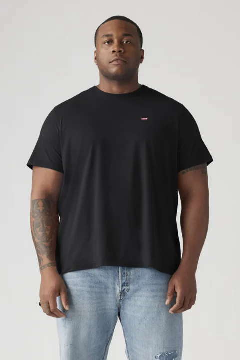 Levi's T Shirt Original Housemark (grandes Tailles) - Homme - Neutral / White + - 5XL