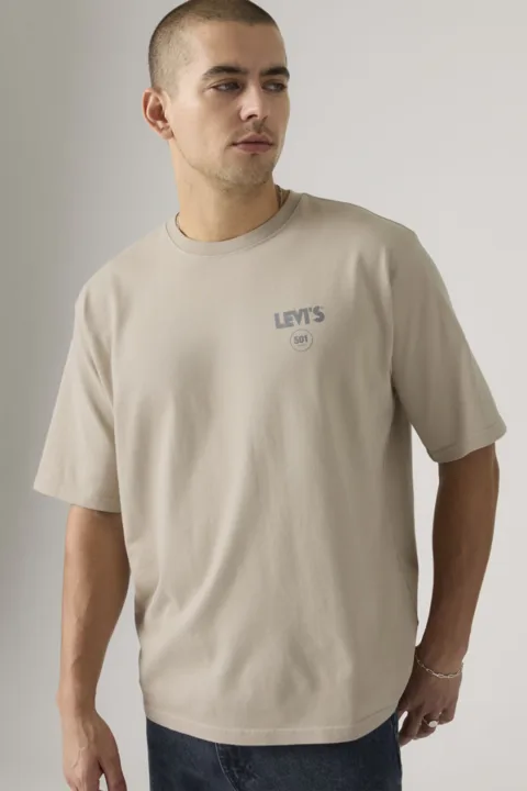 Levi's T Shirt Manche Mi Longue - Homme - Noir / Jet Black - 2XL