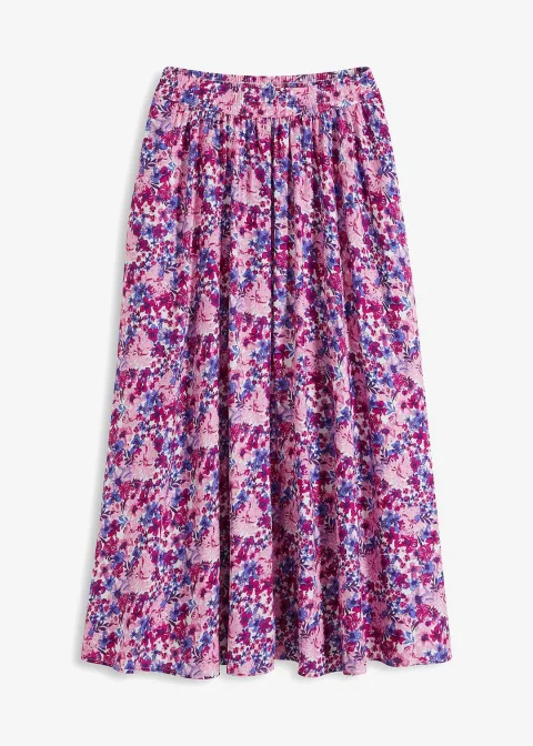 Jupe longue 100% viscose