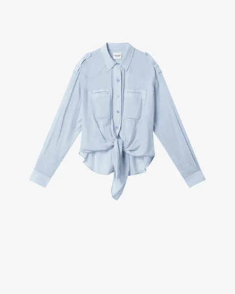 Chemise Valiane - Femme - Bleu Clair - Taille 44 - Marant Étoile