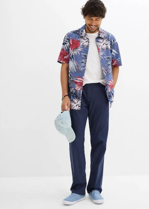 Chemise manches courtes 100% coton