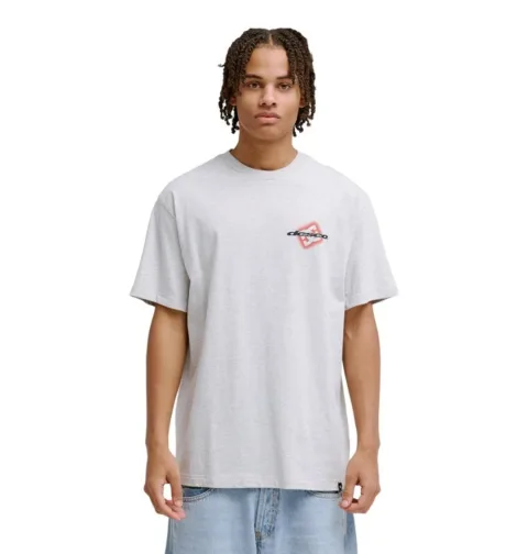Blur Mark - T-Shirt à manches courtes Gris Homme
