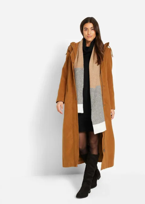 Robe pull oversize à col boule