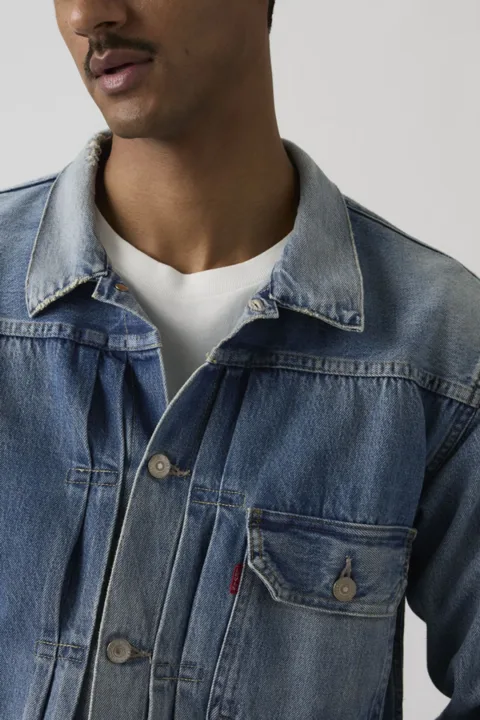 Levi's Vintage Clothing Veste Type I 1936 - Homme - Bleu / Alamo - M