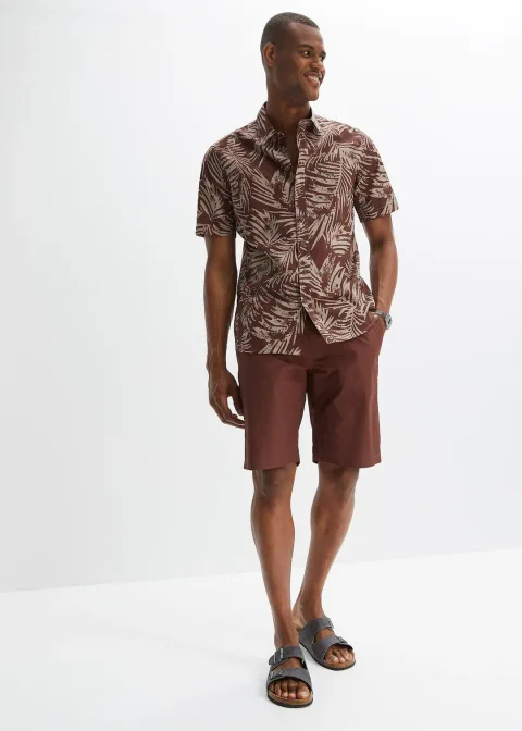 Chemise manches courtes 100% coton