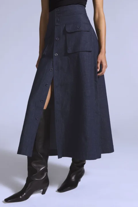 Levi's Jupe Mariner - Femme - Bleu / Rinse - XS