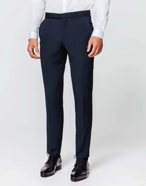 IZAC - Pantalon micro motif navy