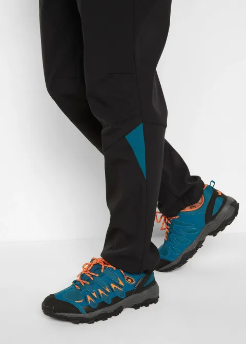 Pantalon softshell imperméable, coupe droite