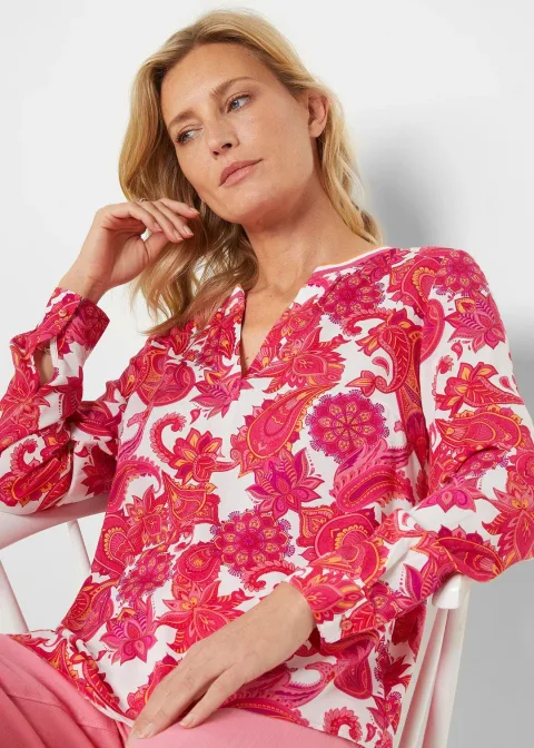 Blouse en viscose fluide