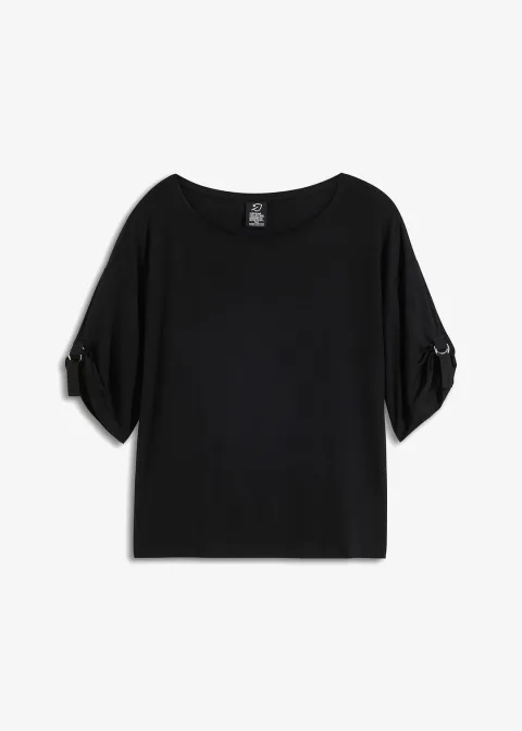 T-shirt à encolure bateau