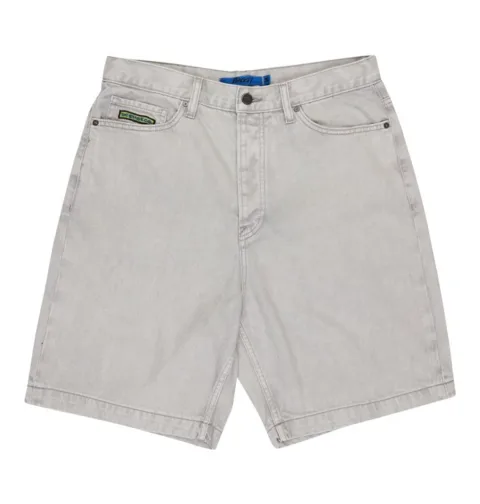 Baggy - Short en denim Gris Homme