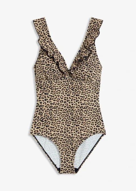Maillot 1 pièce à volants