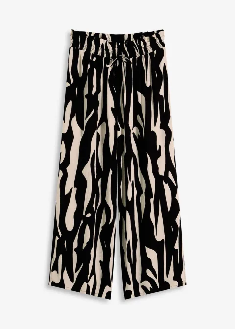 Pantalon de plage en viscose fluide