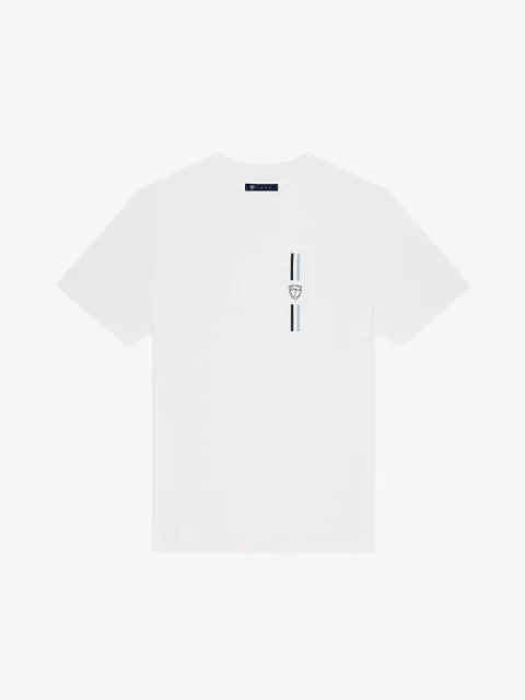 IZAC - T-shirt avec print blanc