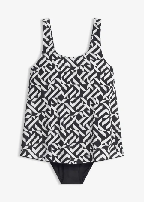 Maillot 1 pièce, style tankini