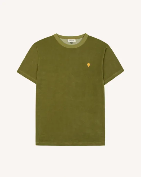 T-shirt velours brique - LUGNY
