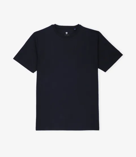 IZAC - T-shirt col rond  noir