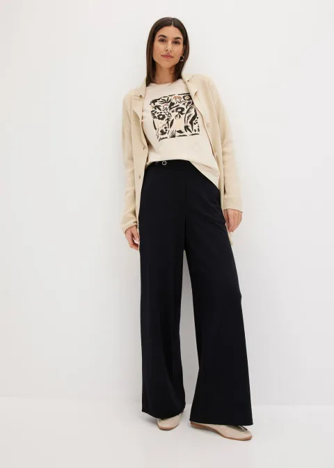 T-shirt manches longues en coton extensible