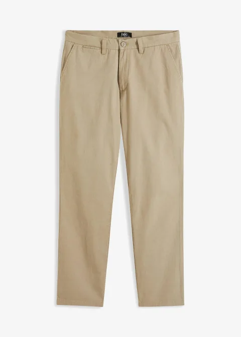 Pantalon chino regular, droit