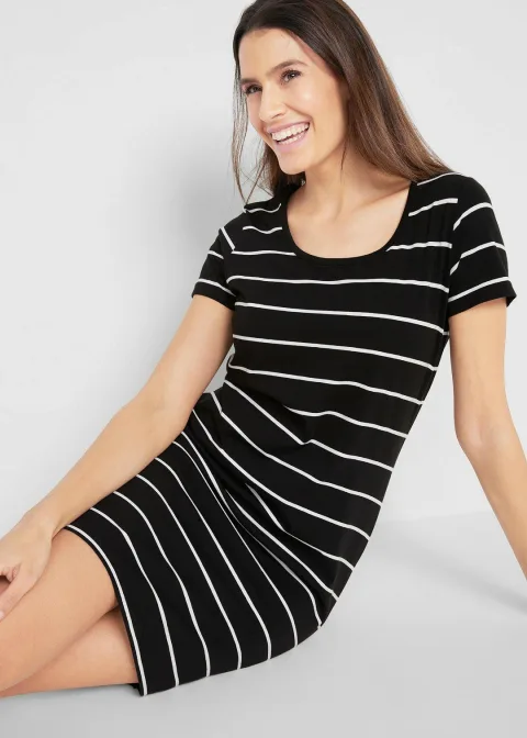 Robe en jersey coton