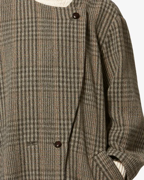 Manteau Renee - Femme - Beige - Taille 42 - Marant Étoile