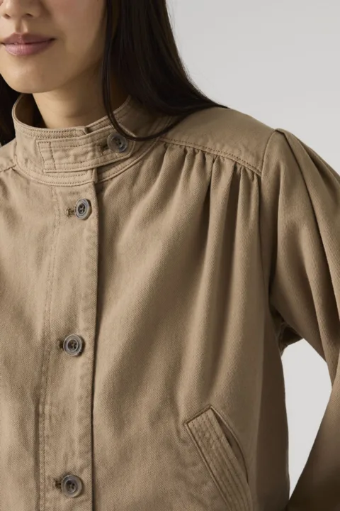 Levi's Manteau Court Parker Pretty - Femme - Marron / Pine Bark - XS