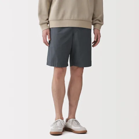 Short en coton bio large pour homme