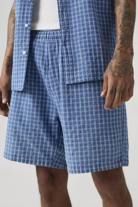 Levi's Short Boxer - Homme - Bleu / Sunshine Indigo - XL