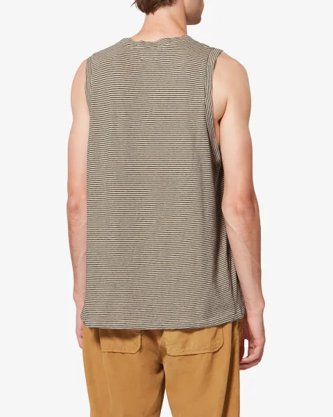 Tee Shirt Dervins - Homme - Noir-beige - Taille XL