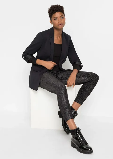 Legging scintillant en velours
