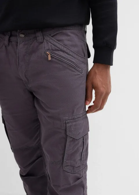 Pantalon cargo loose et droit