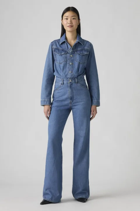 Levi's Combinaison Western - Femme - Bleu / Ause And Effect - XS
