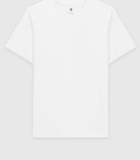 IZAC - T-shirt en coton blanc
