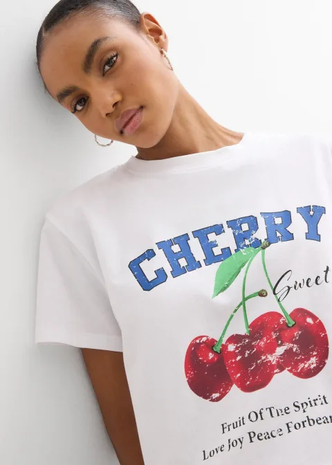 T-shirt 100% coton, imprimé