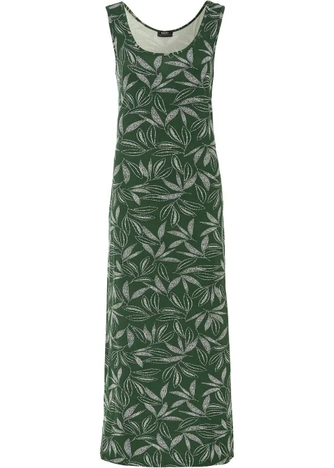 Robe longue en viscose fluide