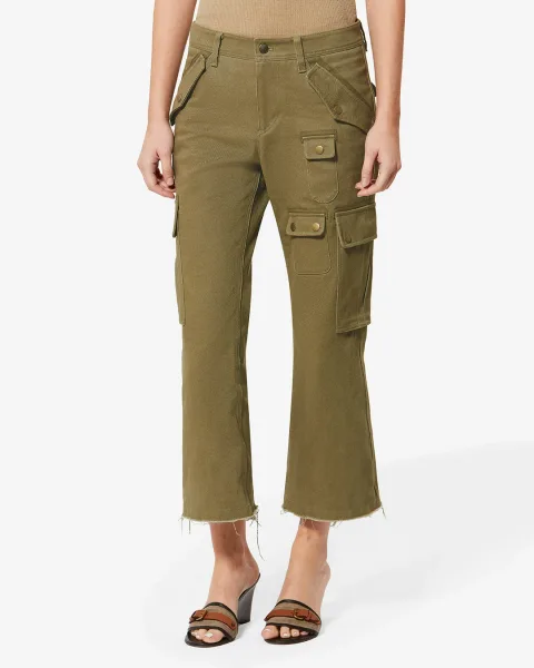 Pantalon Josine - Femme - Kaki - Taille 40