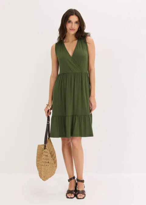 Robe en jersey viscose