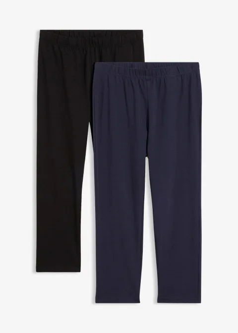 Lot de 2 leggings corsaire