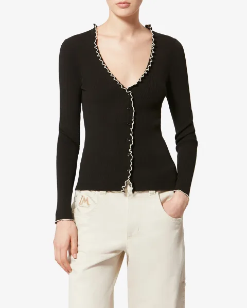 Cardigan Izae - Femme - Écru - Taille 42