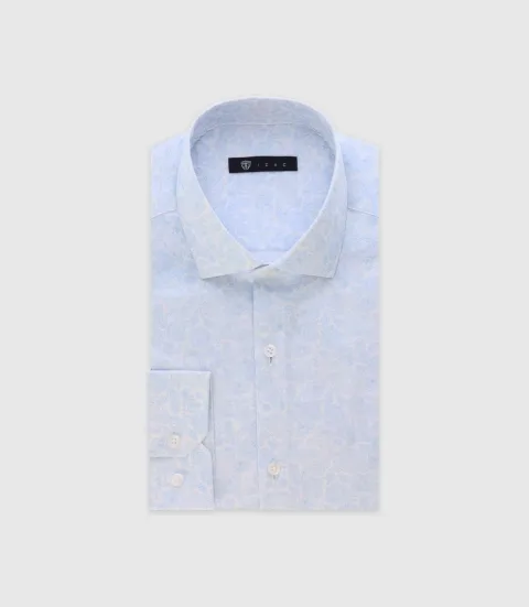 IZAC - Chemise ville imprimée ciel